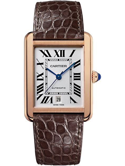 cartier watch straps london|cartier watches with leather strap.